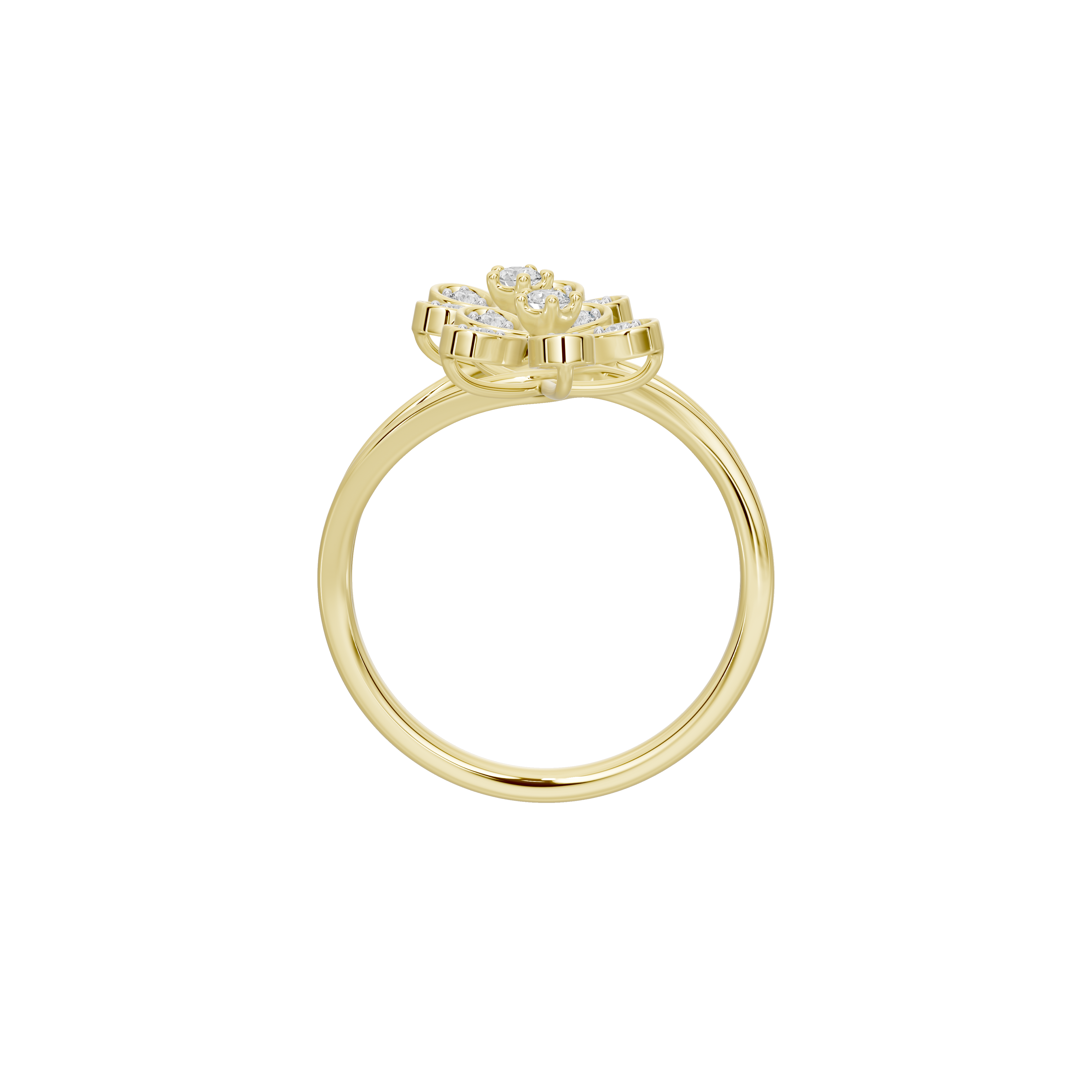 Petalscatter Bloom - Lab Diamond Ring