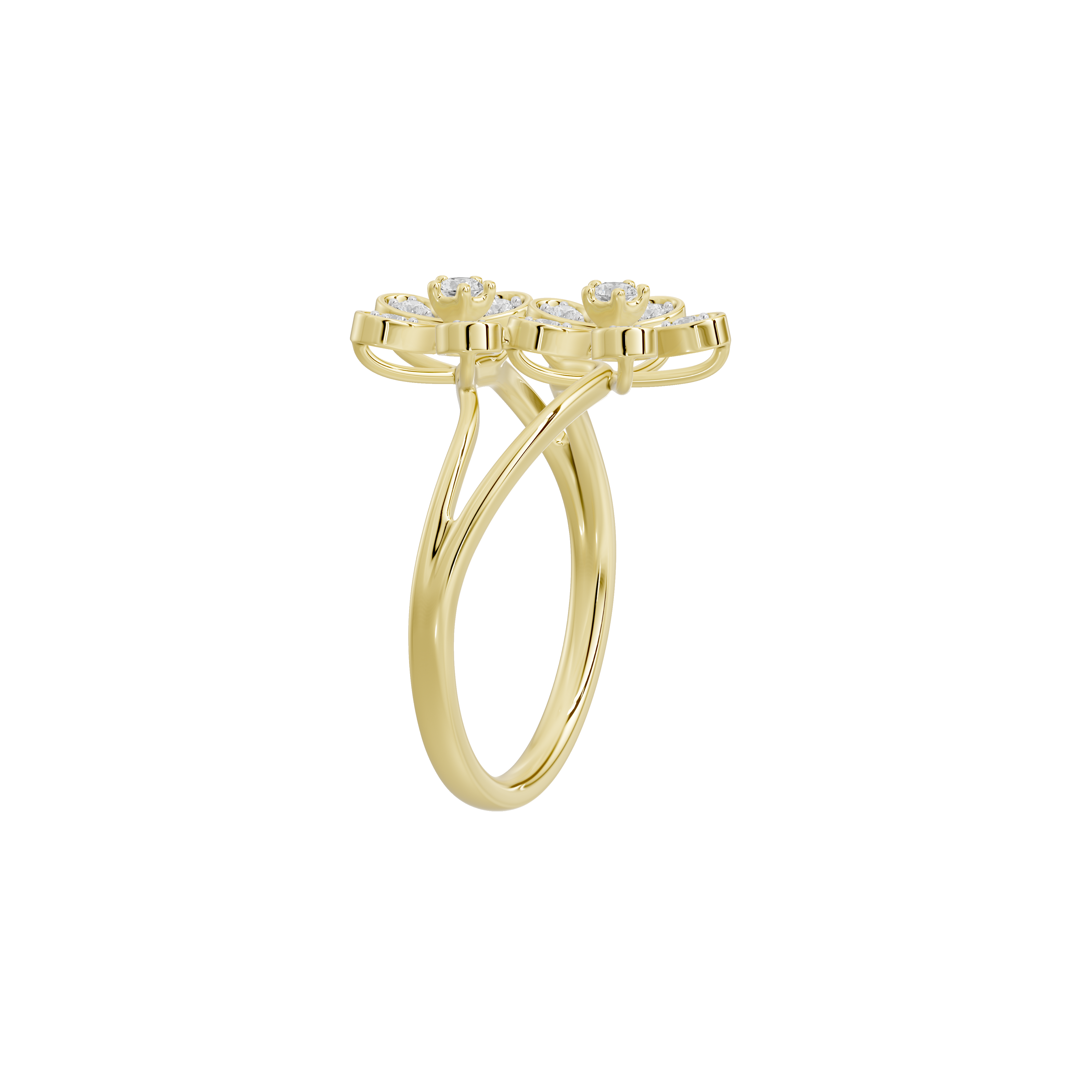 Petalscatter Bloom - Lab Diamond Ring