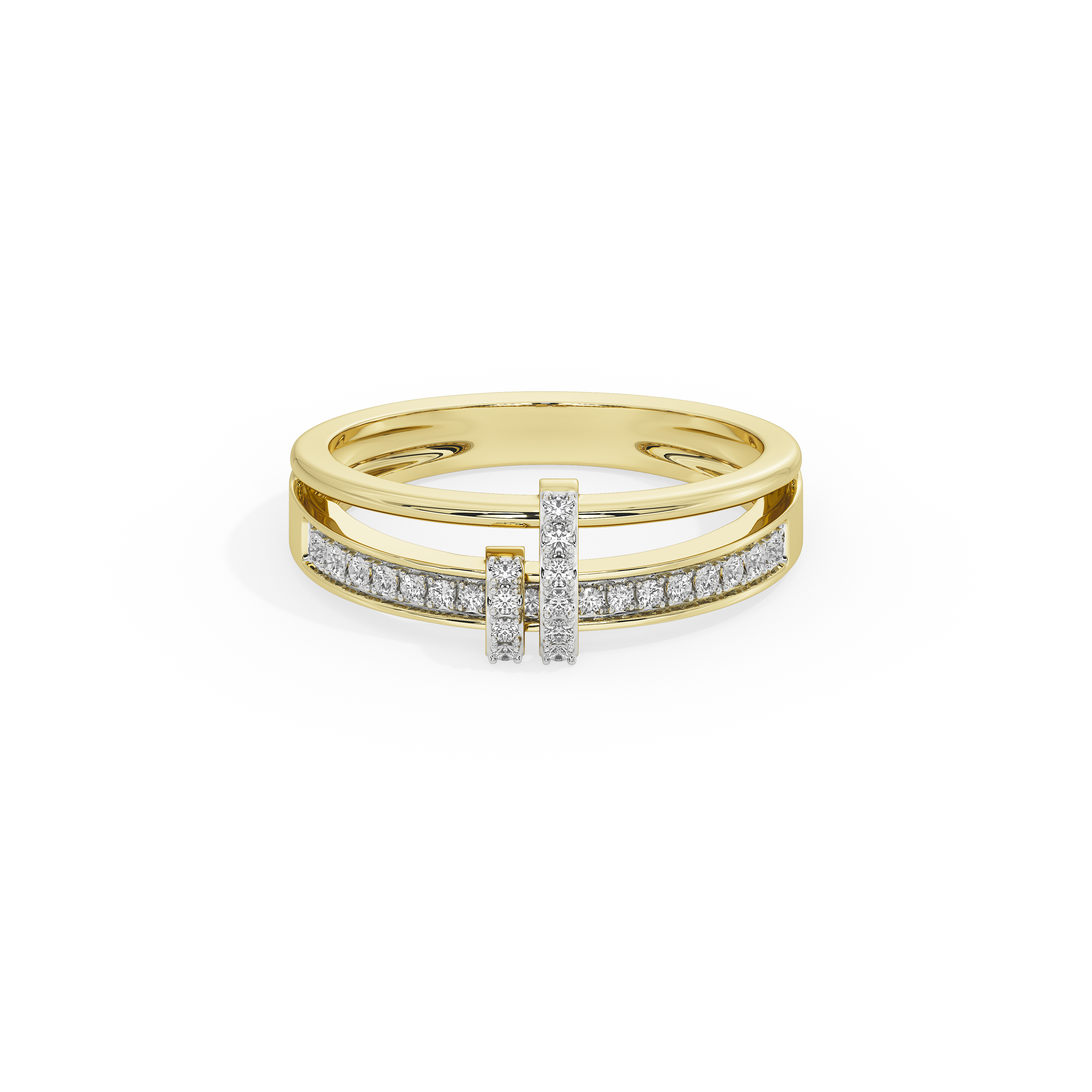 Gridline Axis - Lab Diamond Ring