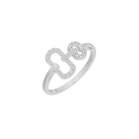 Link Matrix - Lab Diamond Ring