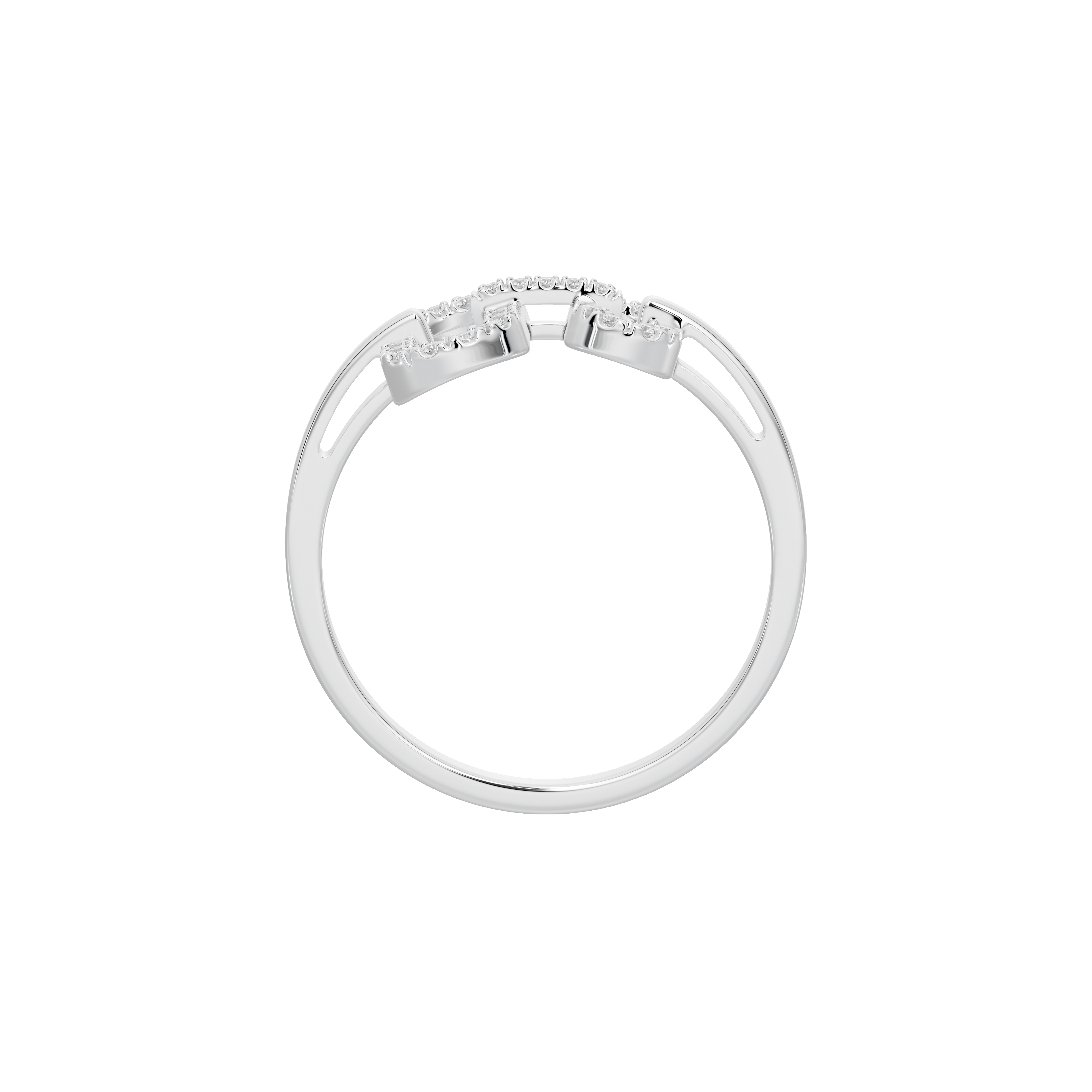 Link Matrix - Lab Diamond Ring