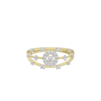 Circuit Halo - Lab Diamond Ring