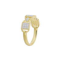 Codeblock Band - Lab Diamond Ring