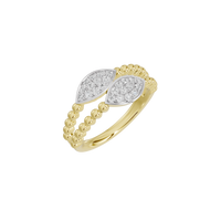 Dual Fusion Band - Lab Diamond Ring