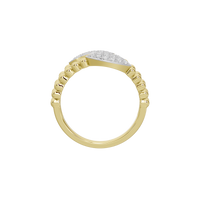 Dual Fusion Band - Lab Diamond Ring