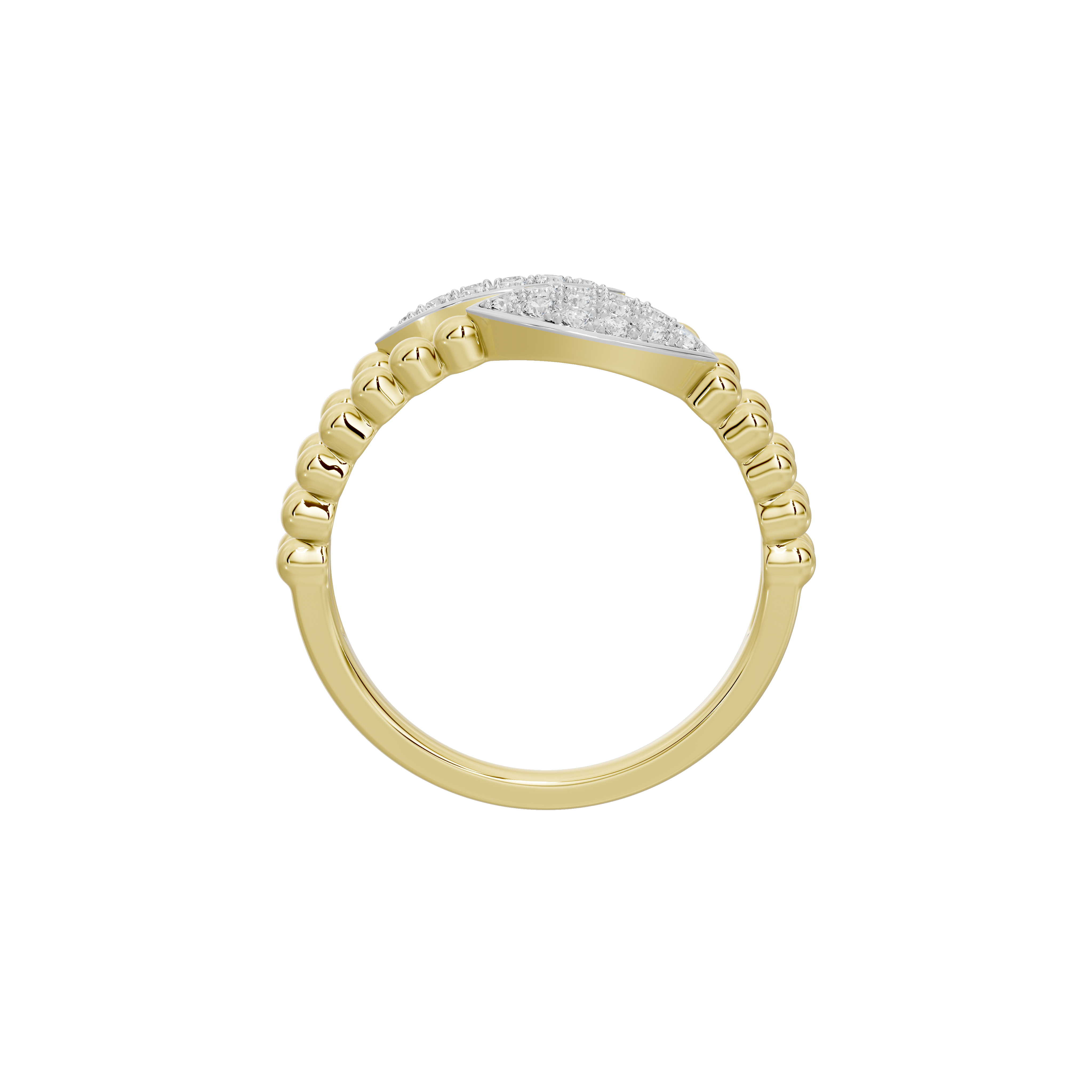 Dual Fusion Band - Lab Diamond Ring