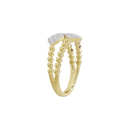 Dual Fusion Band - Lab Diamond Ring