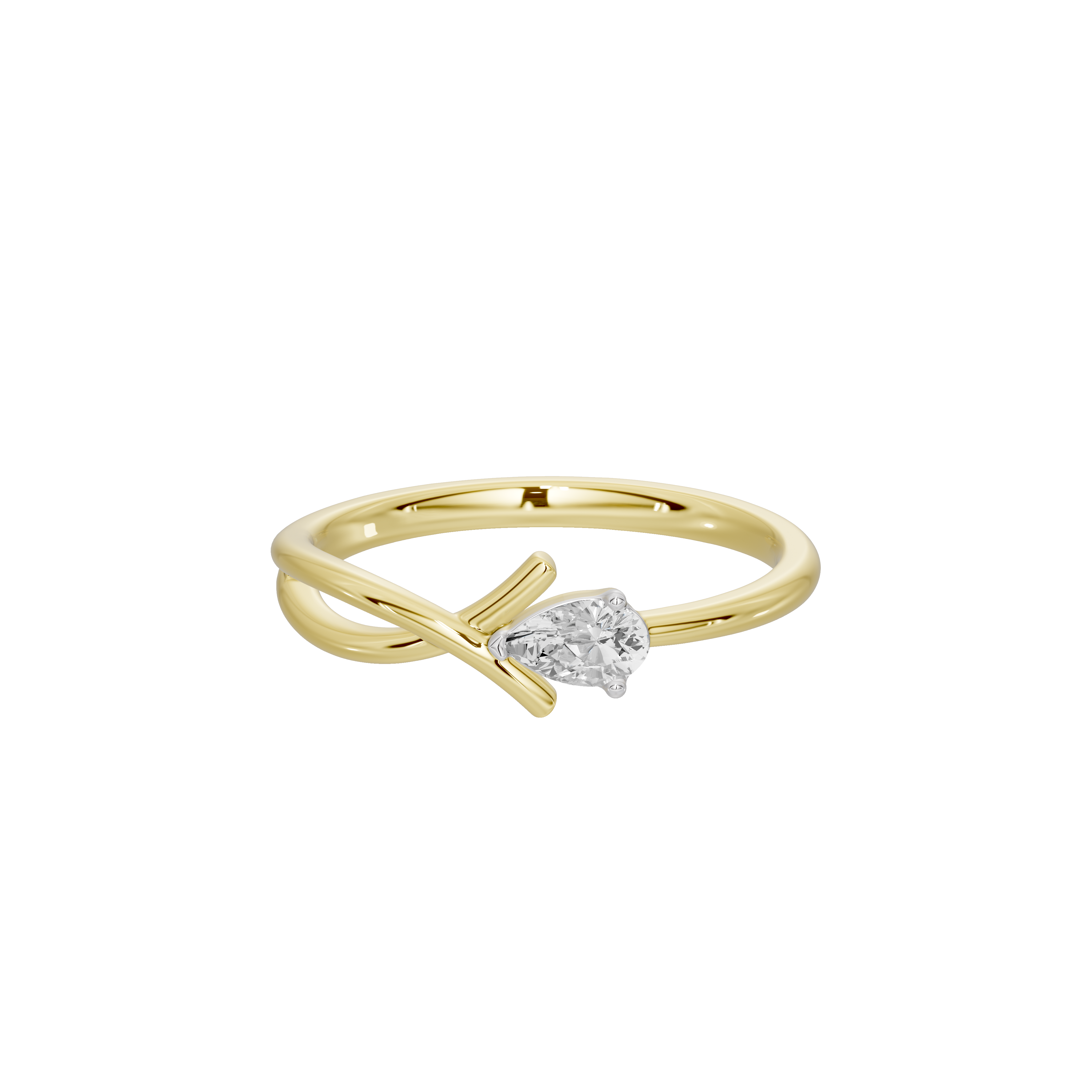 Vector Bloom - Lab Diamond Ring