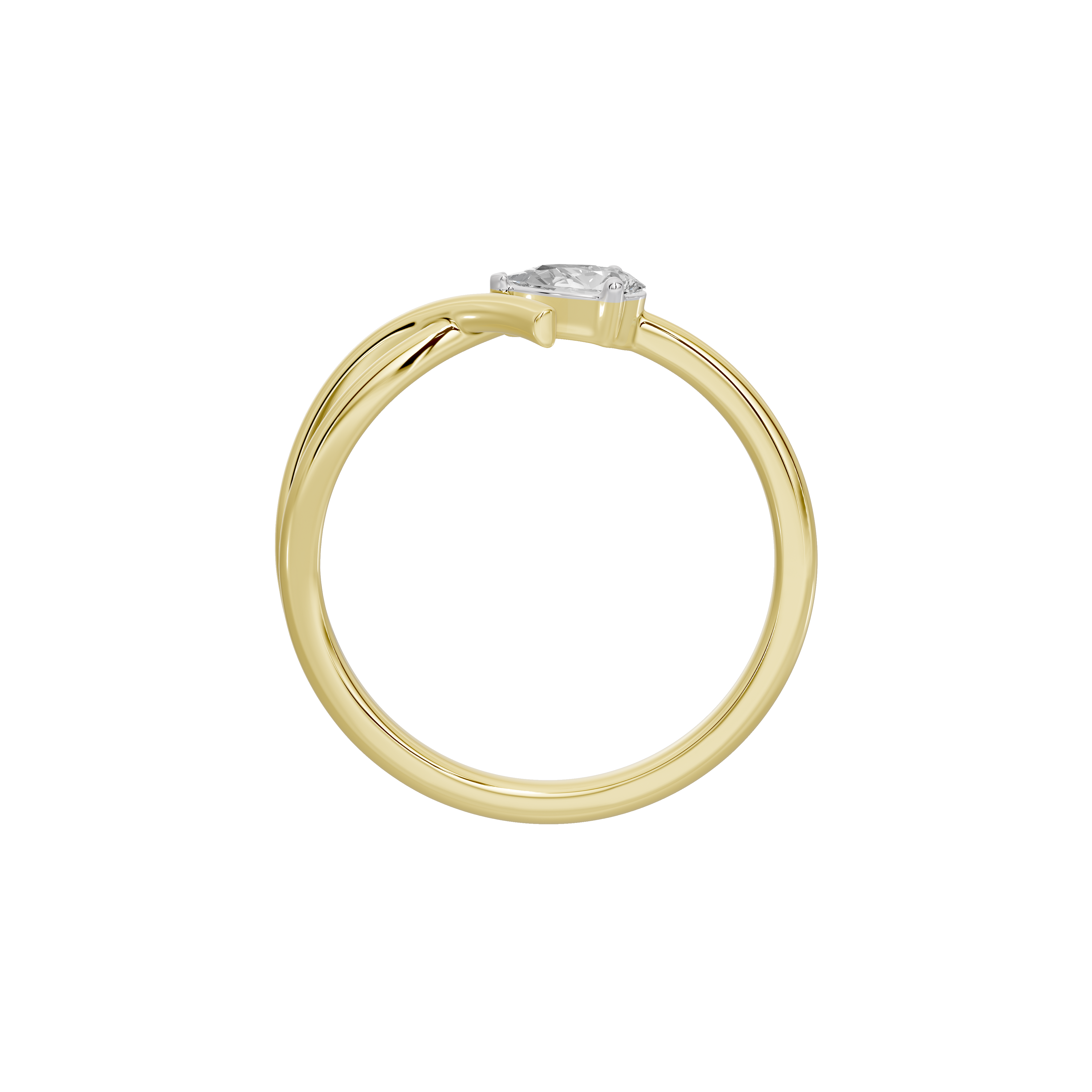 Vector Bloom - Lab Diamond Ring