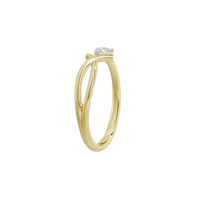 Vector Bloom - Lab Diamond Ring