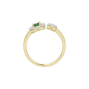 Emerald Sync - Lab Diamond Ring