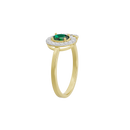 Emerald Sync - Lab Diamond Ring