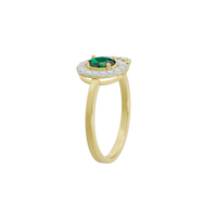 Emerald Sync - Lab Diamond Ring