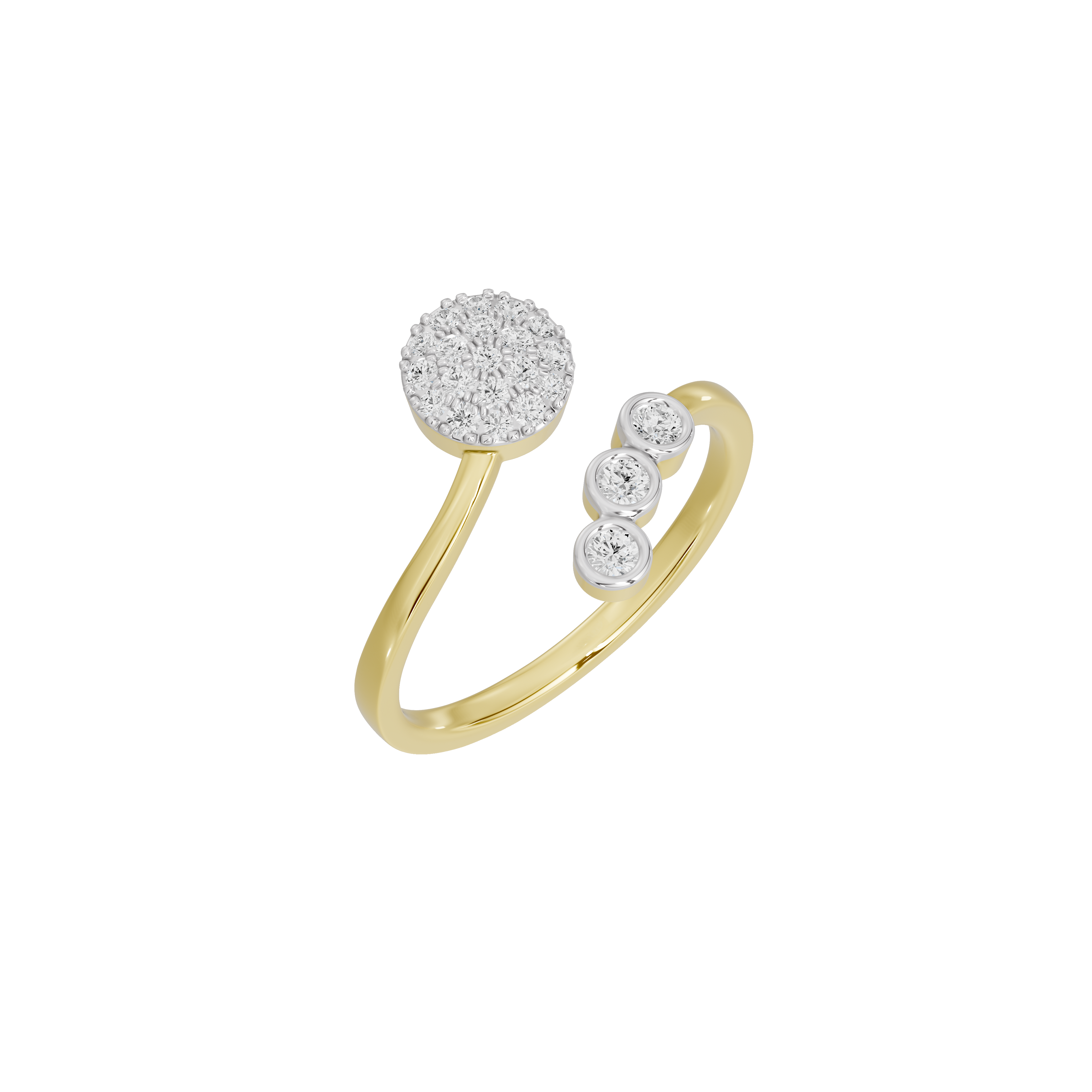 Orbit Pulse - Lab Diamond Ring