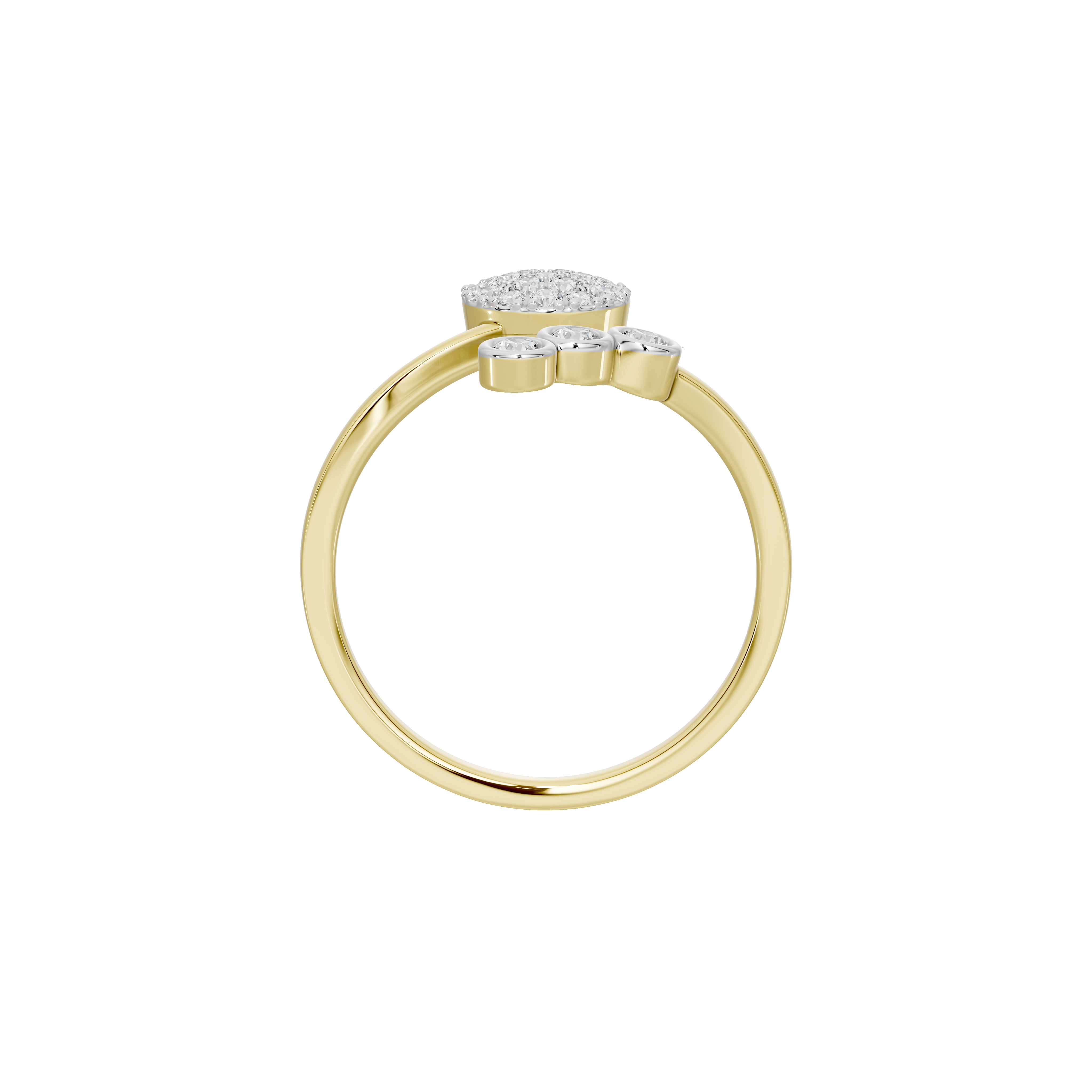 Orbit Pulse - Lab Diamond Ring
