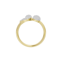 Dual Orbit -Lab Diamond Ring