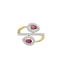 Ruby Flux - Lab Diamond Ring