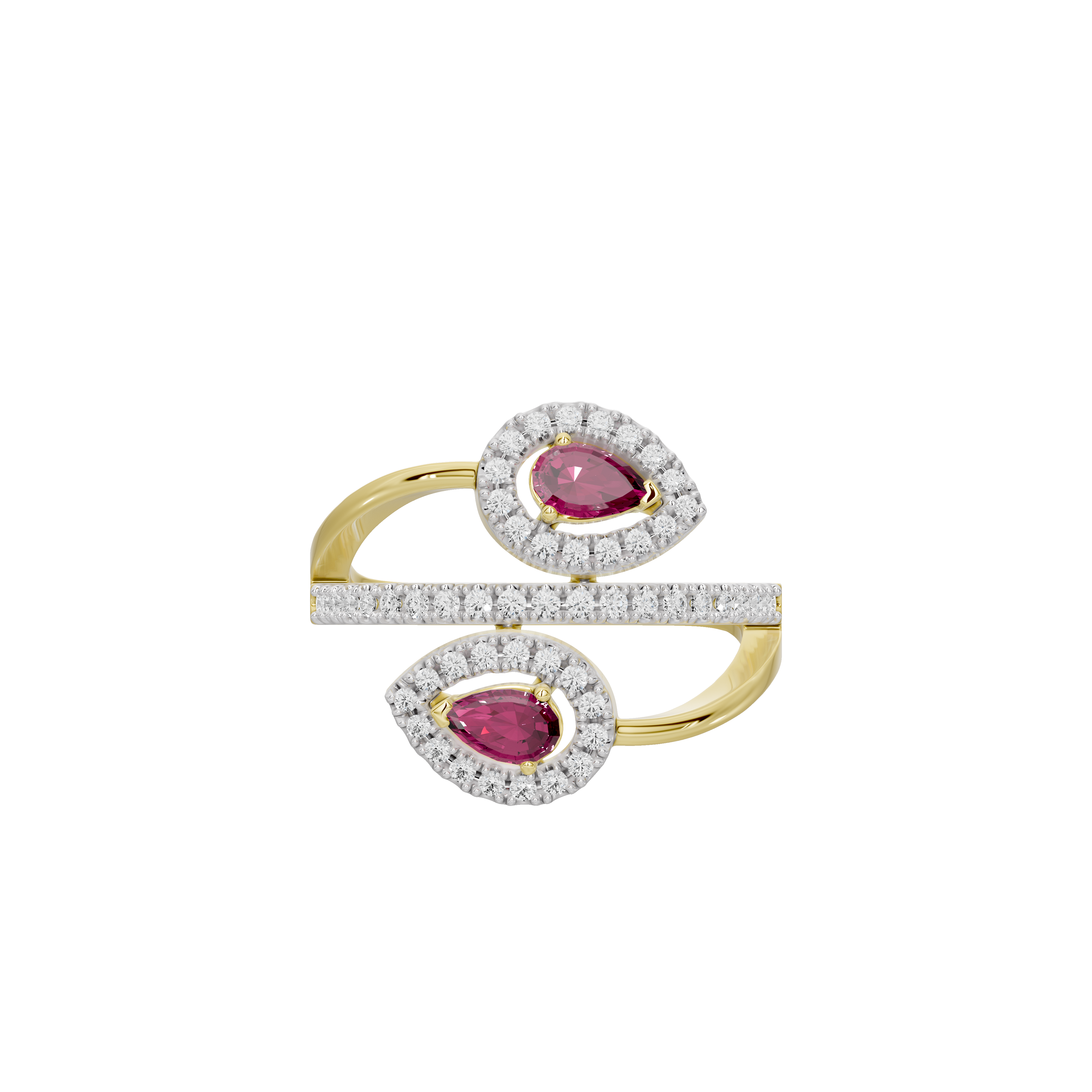 Ruby Flux - Lab Diamond Ring