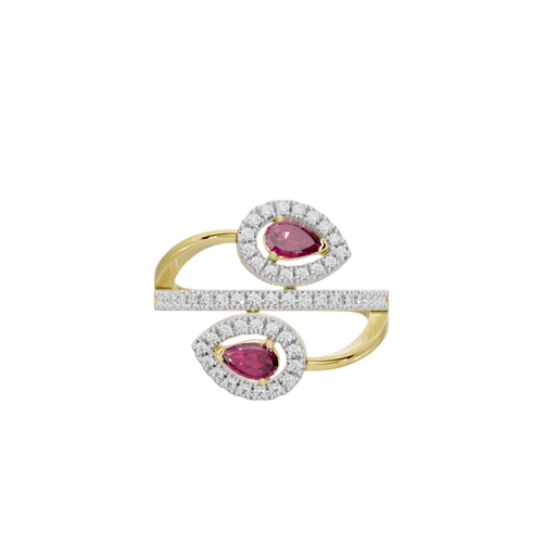 Ruby Flux - Lab Diamond Ring