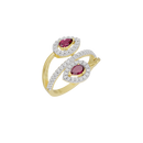Ruby Flux - Lab Diamond Ring