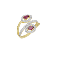 Ruby Flux - Lab Diamond Ring