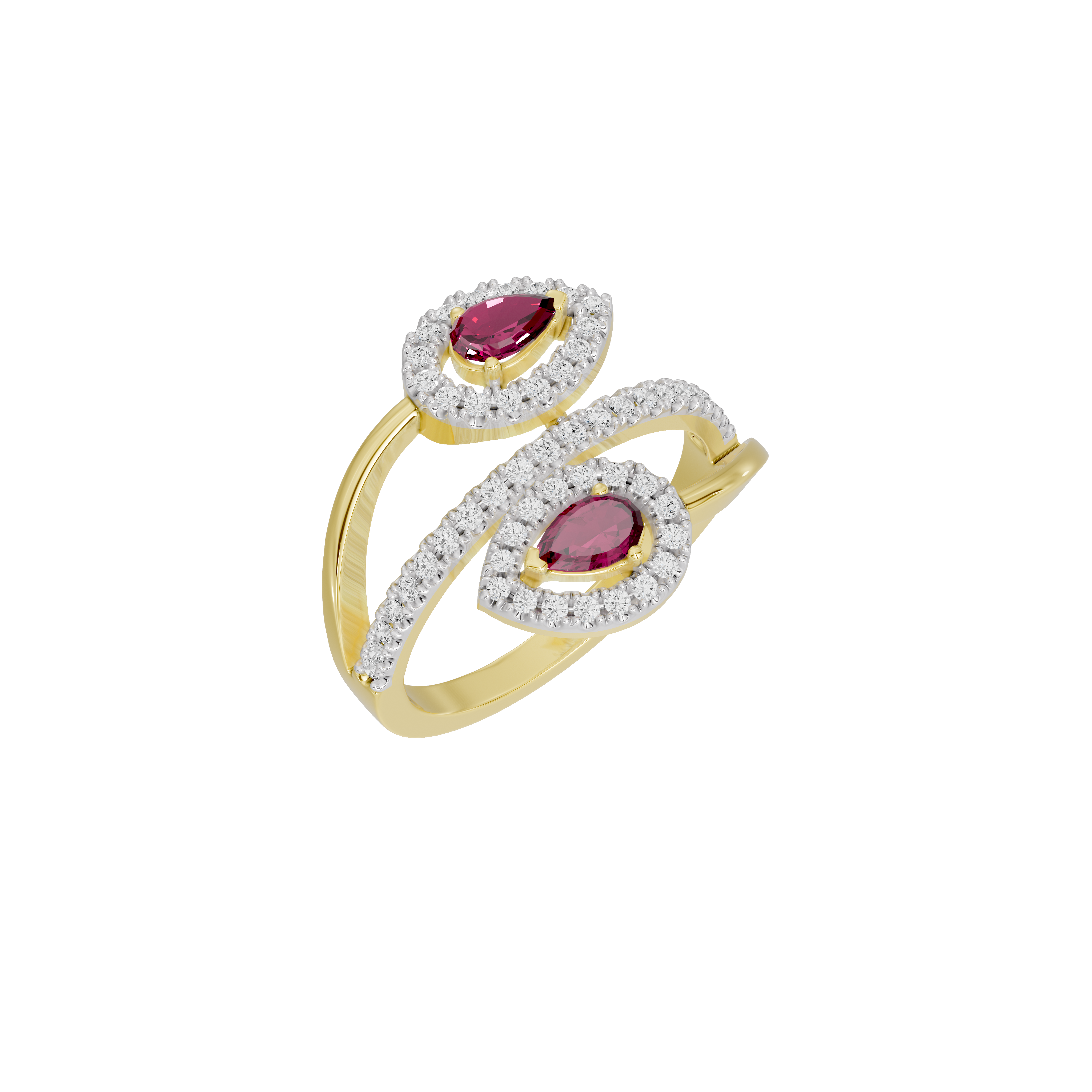 Ruby Flux - Lab Diamond Ring