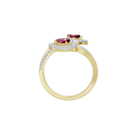 Ruby Flux - Lab Diamond Ring