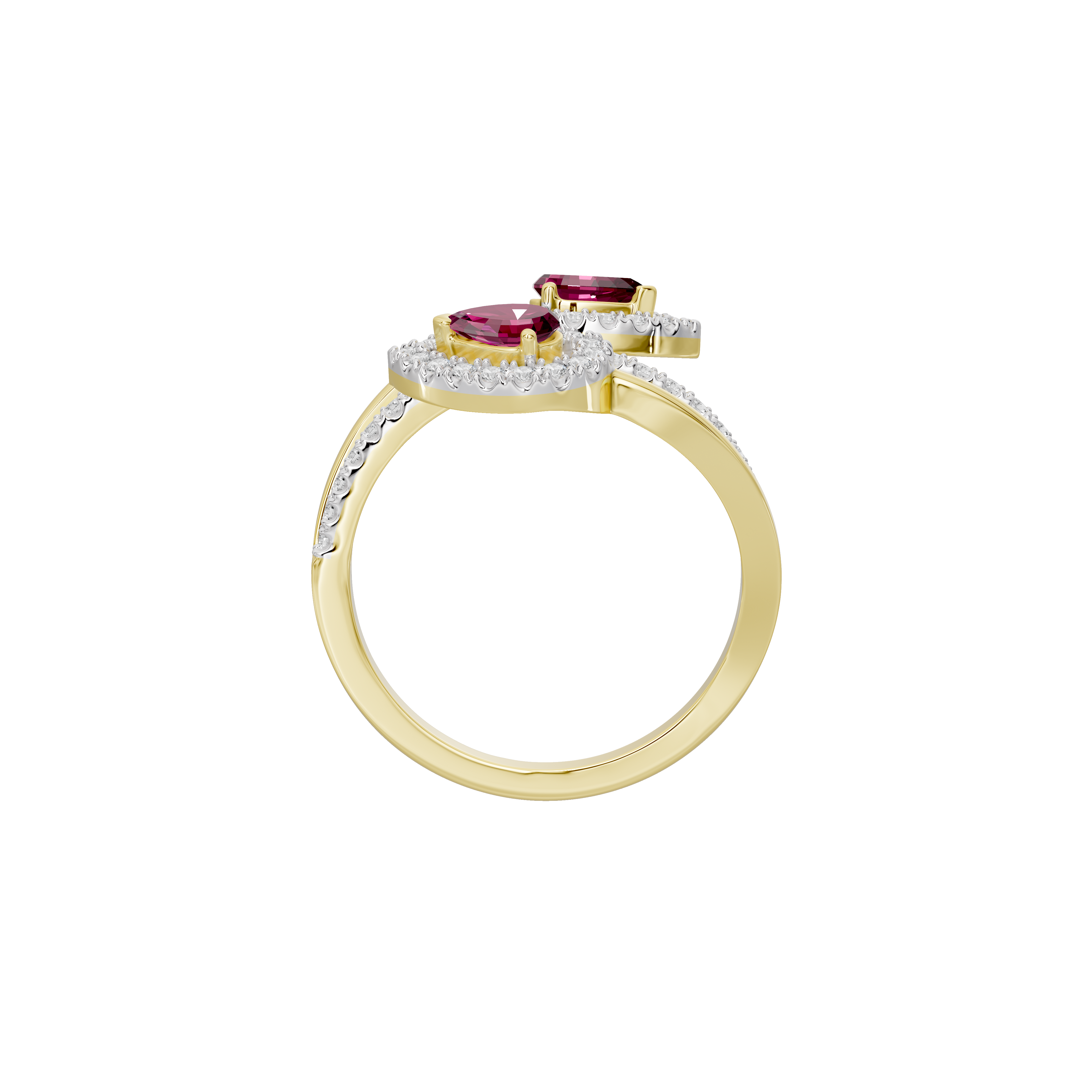 Ruby Flux - Lab Diamond Ring
