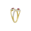 Ruby Flux - Lab Diamond Ring