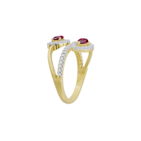 Ruby Flux - Lab Diamond Ring