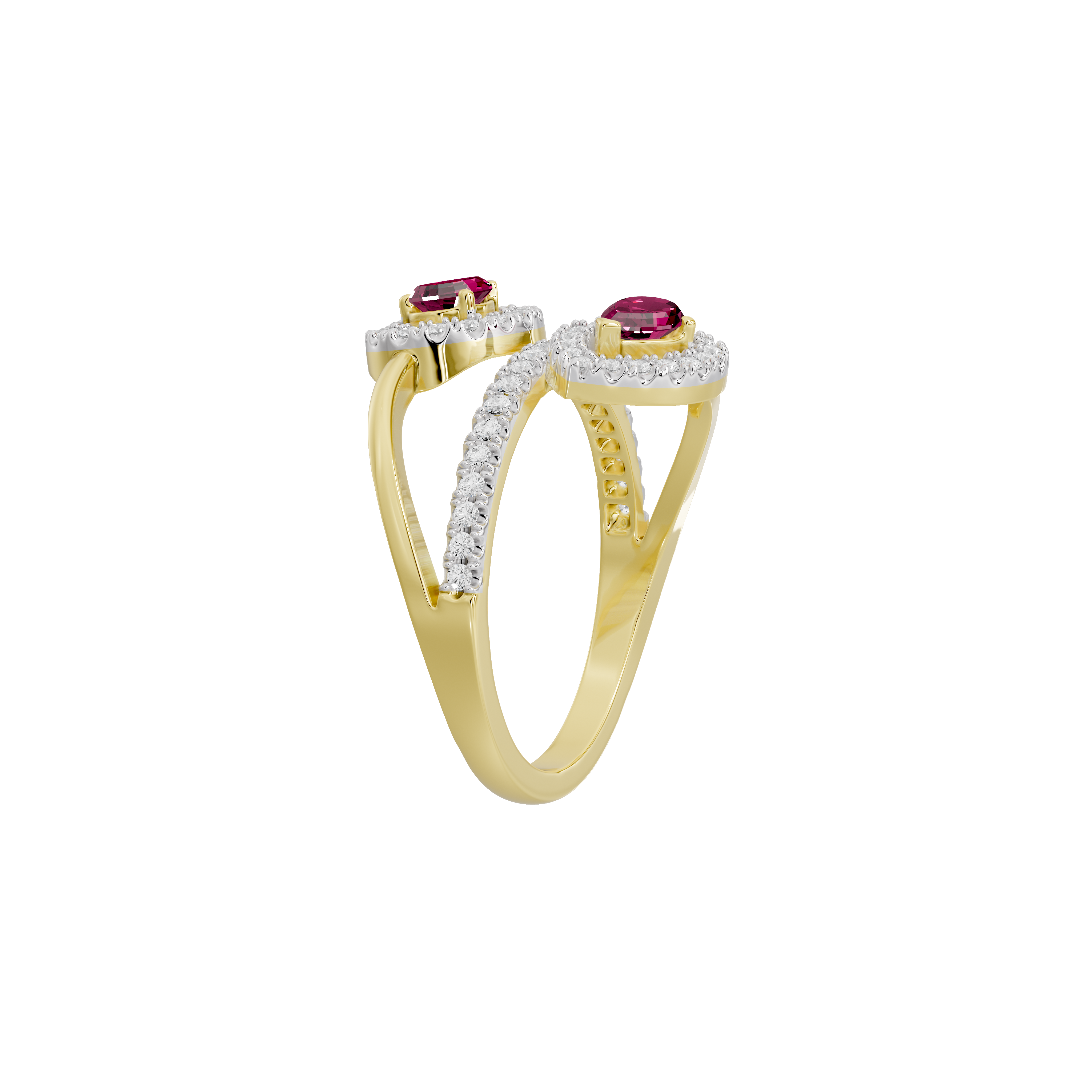 Ruby Flux - Lab Diamond Ring