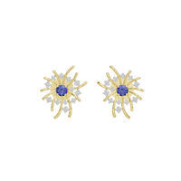 Starburst - Lab Diamond Earrings
