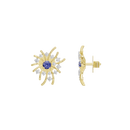 Starburst - Lab Diamond Earrings
