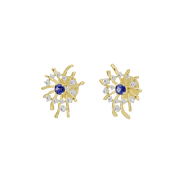 Starburst - Lab Diamond Earrings