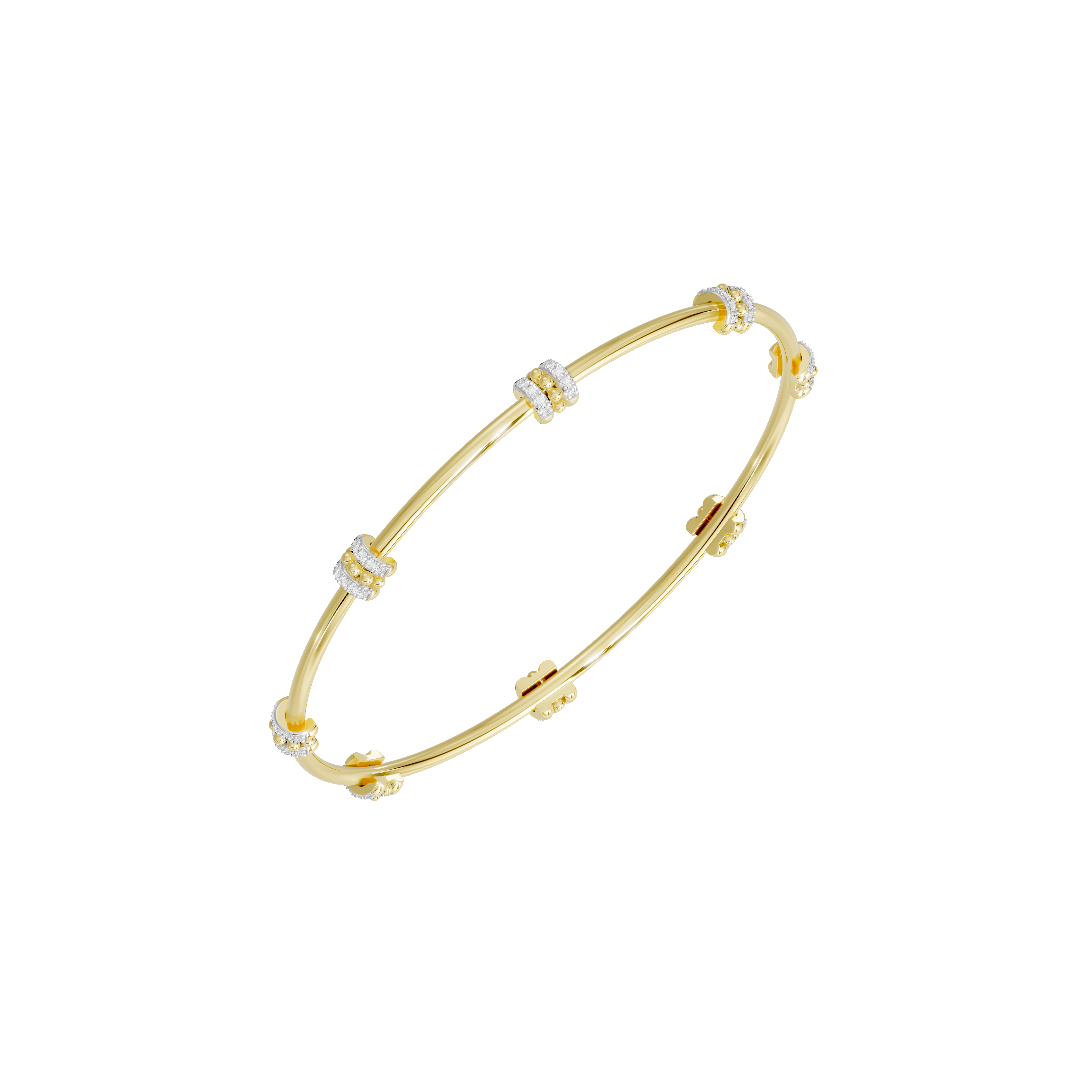 Axis Balance - Lab Diamond Bangle
