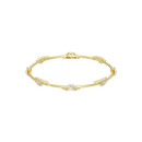 Wavecrest Twist - Lab Diamond Bangle