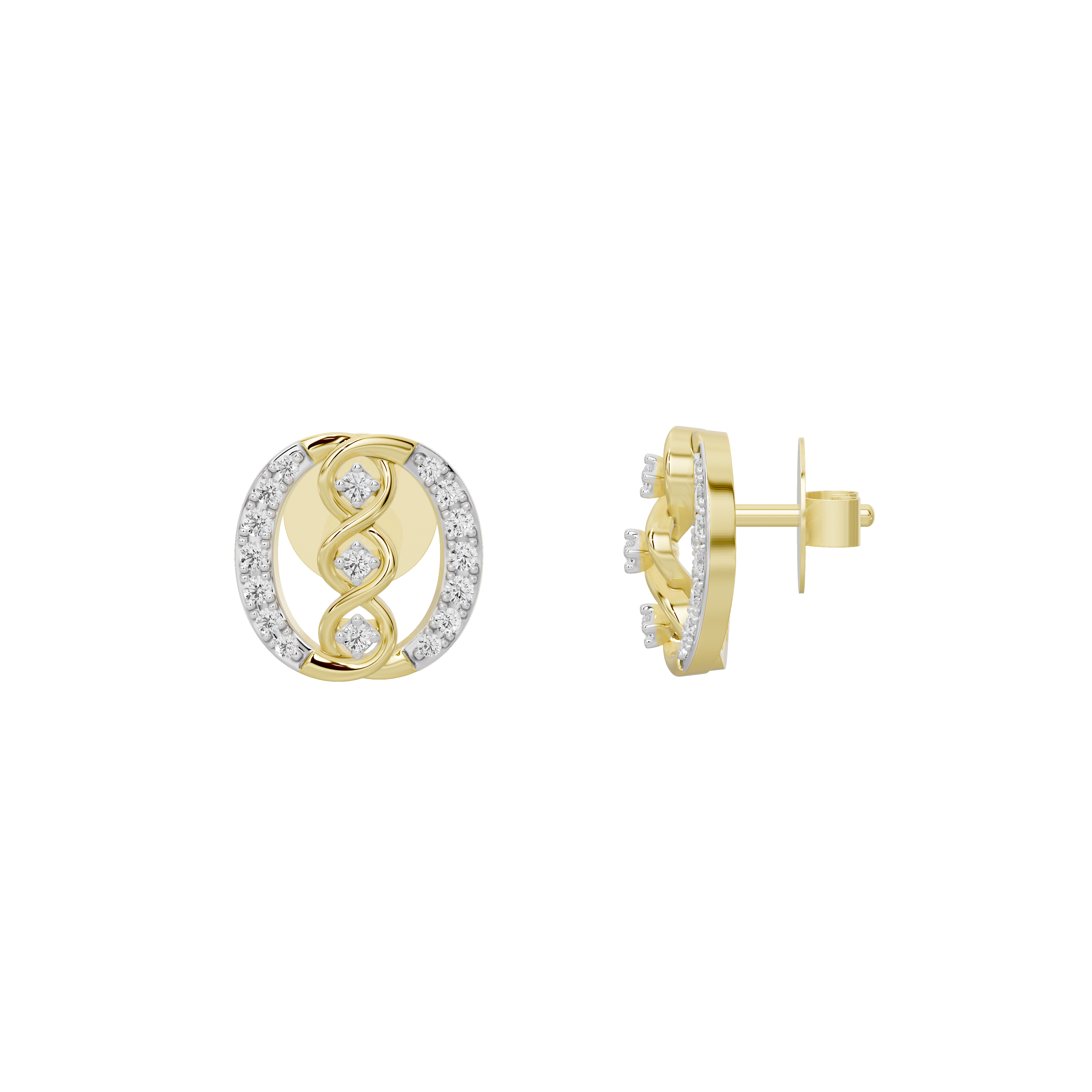 Orbit - Lab Diamond Earrings