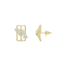 Frame Play - Lab Diamond Earrings