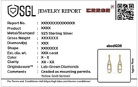 Eclipse - Lab Diamond Earrings