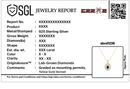 Royal Emblem- Lab Diamond Pendant