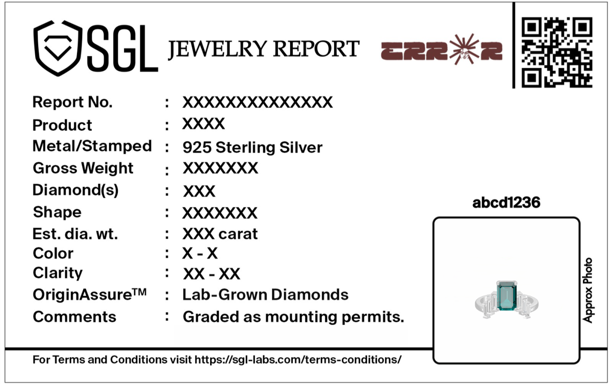 Lucky Break Lab Diamond Ring