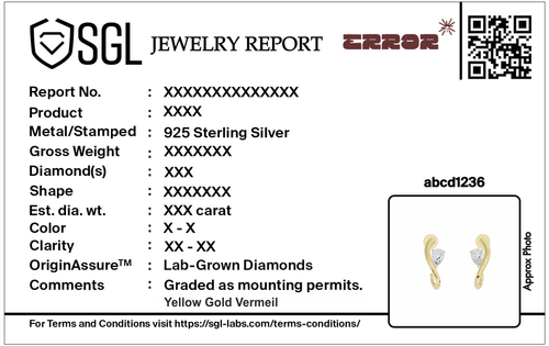 Demi Lab Diamond Earrings