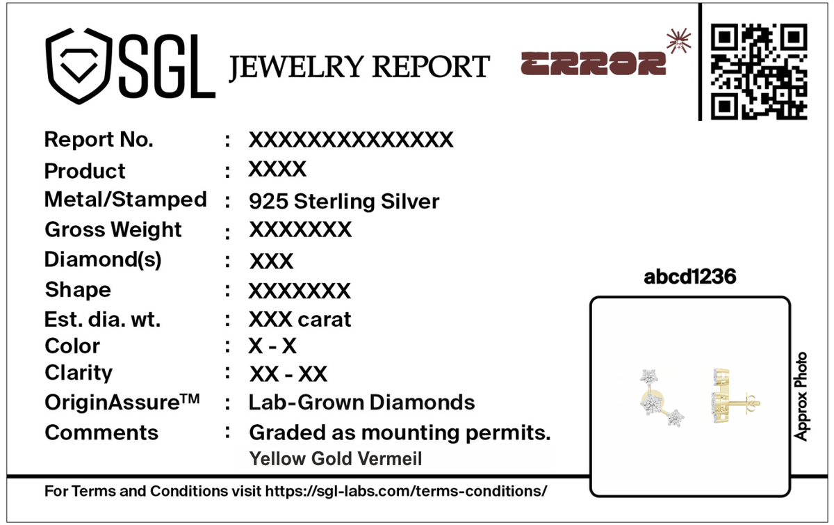 Asteria Lab Diamond Earrings