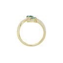Emerald Driftline - Lab Diamond Ring