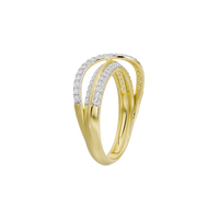 Driftline Vortex - Lab Diamond Ring