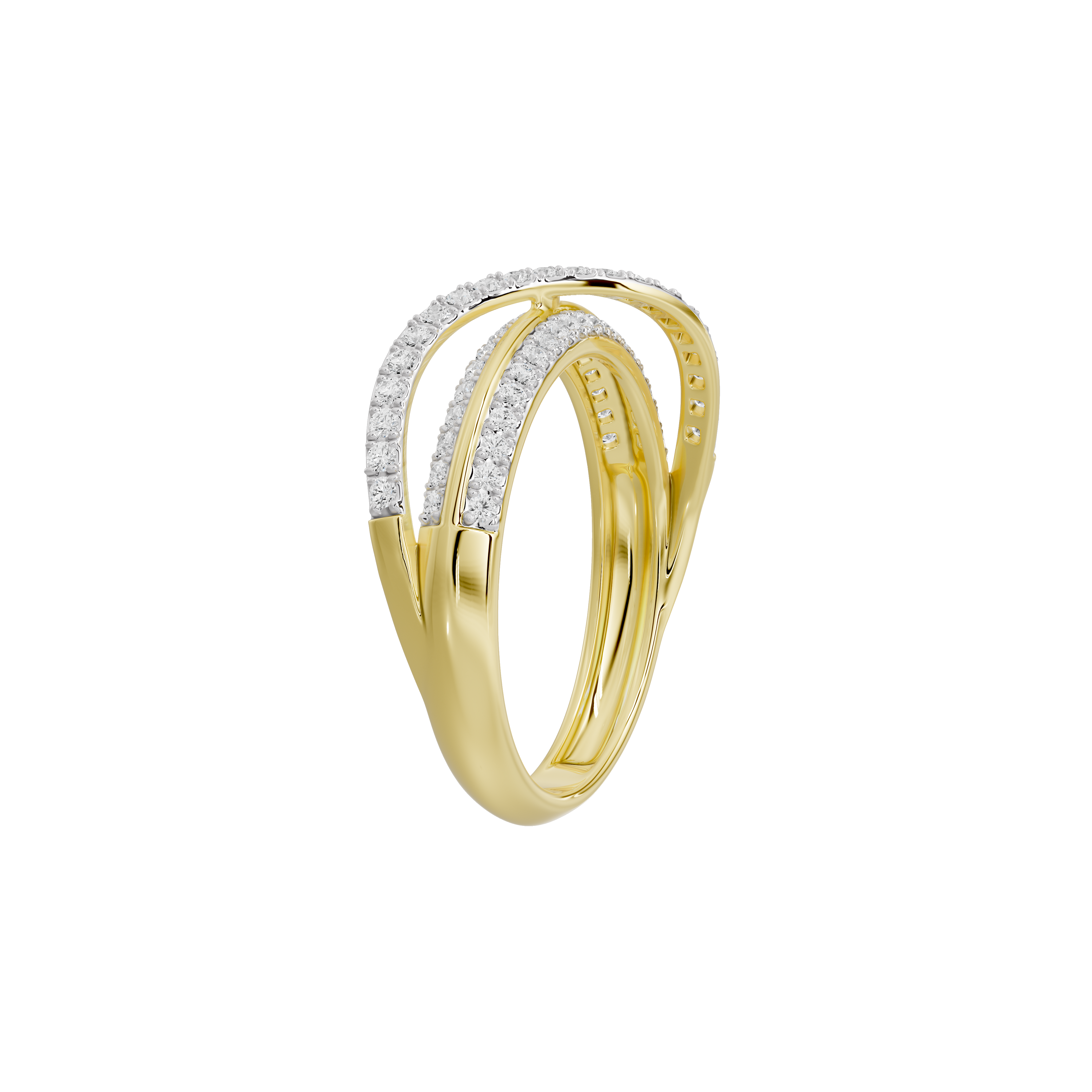 Driftline Vortex - Lab Diamond Ring
