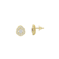 Bloom Halo Earring - Lab Diamond Earrings