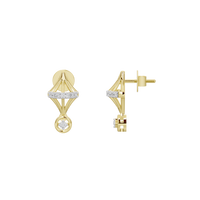 Geo Charm - Lab Diamond Earrings