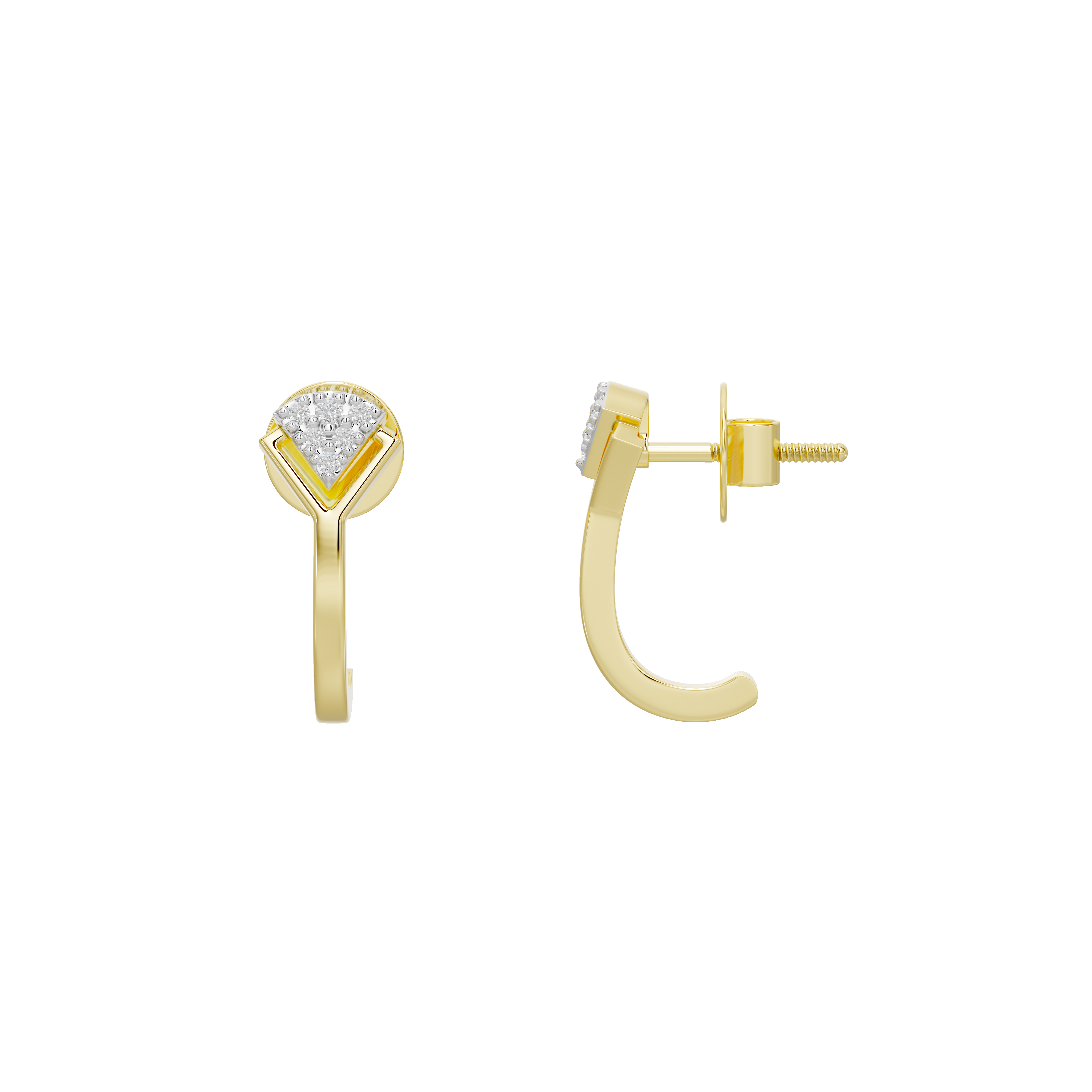Y-Line Radiance - Lab Diamond Earrings