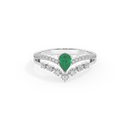 Emerald Crest - Lab Diamond Ring